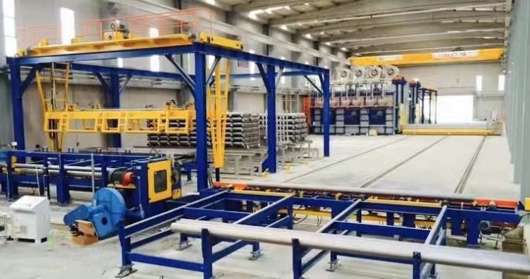 Aluminum billet automatic stacker